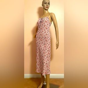 forever 21 floral print long comfortable fit, brand new with tags size small